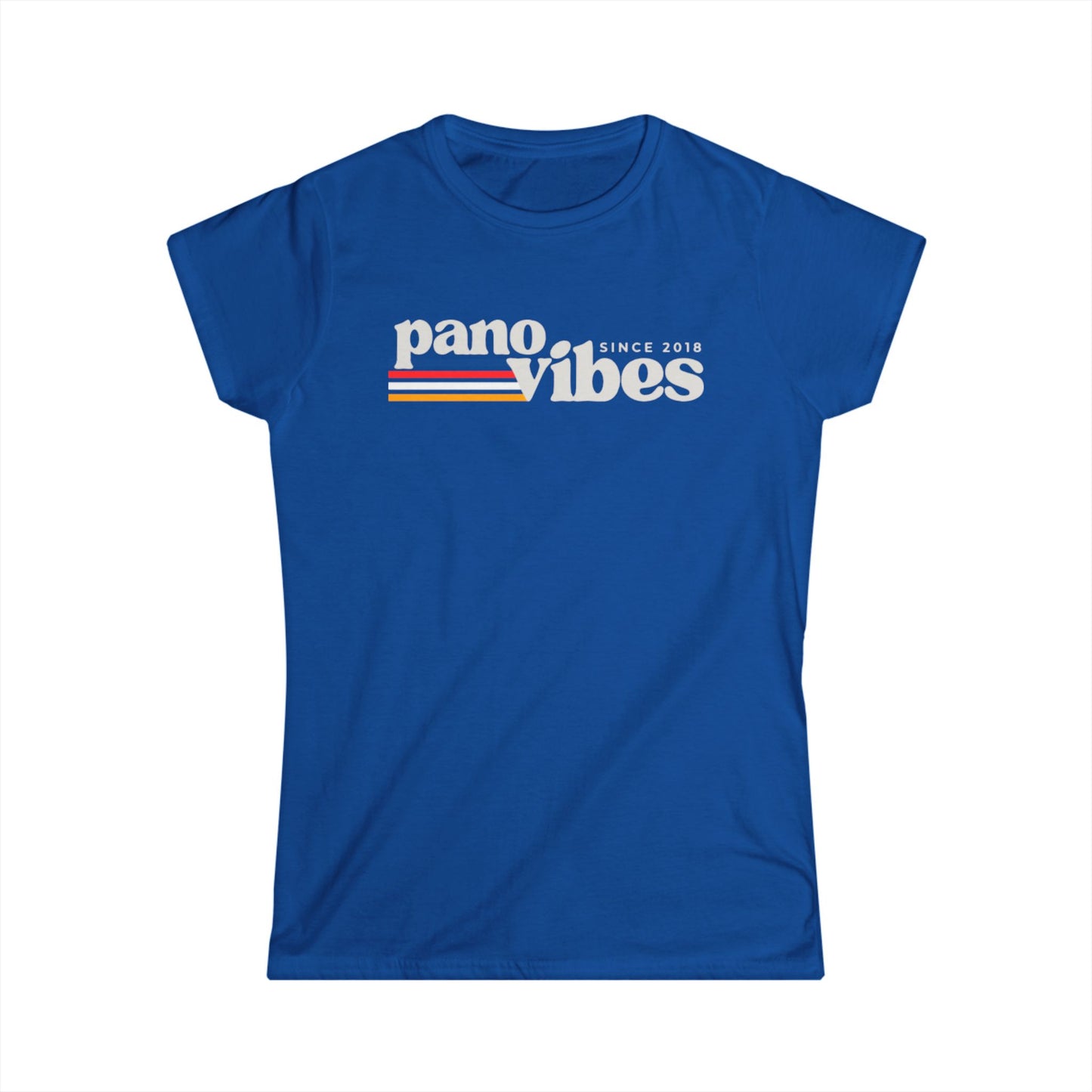 Pano Vibes Women's Softstyle Tee (Gildan)