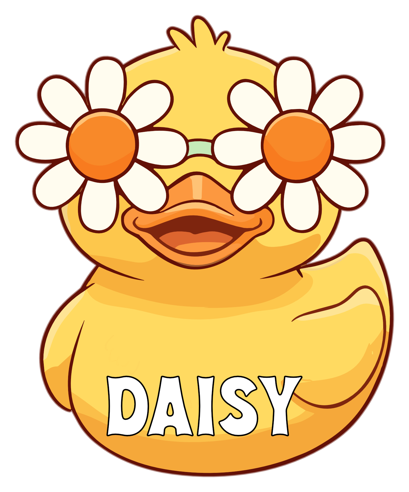 Cute Sunglass Rubber Duck Cruise Magnets