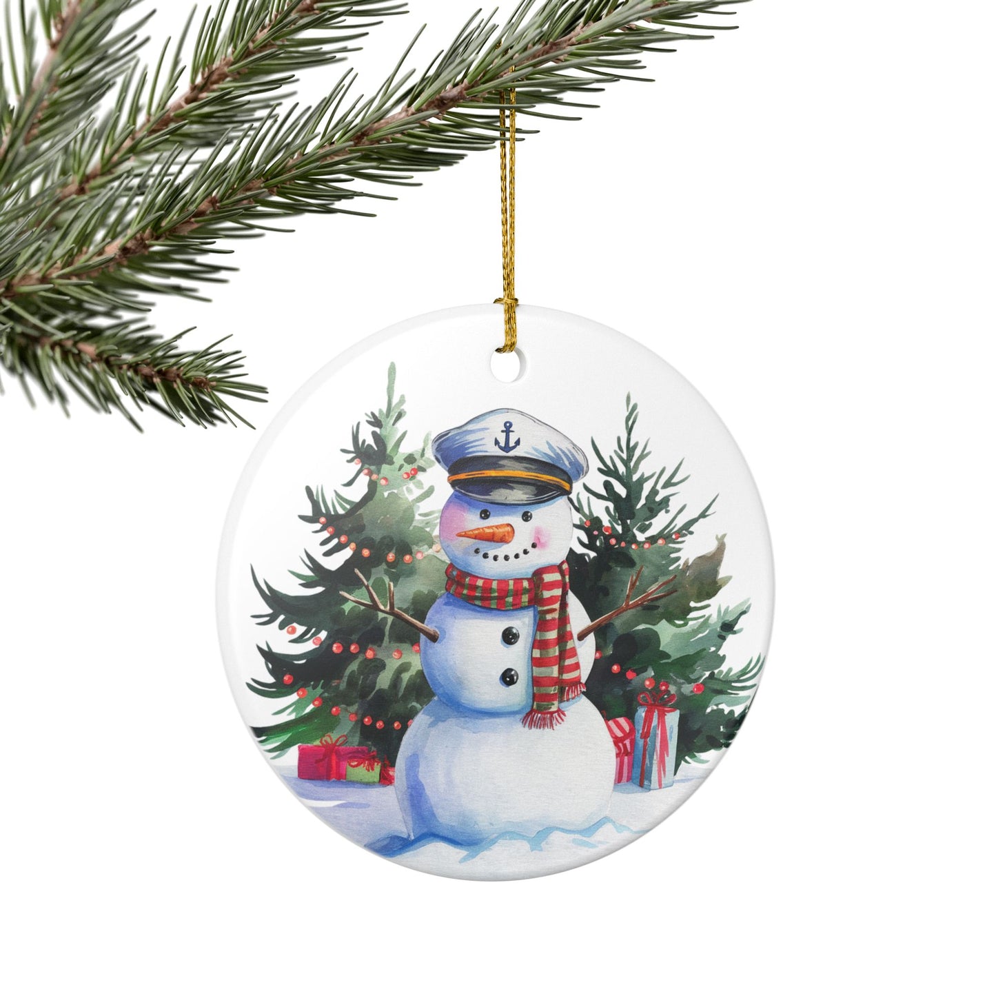 Cruise Partners for Life Personalized Christmas Ornament