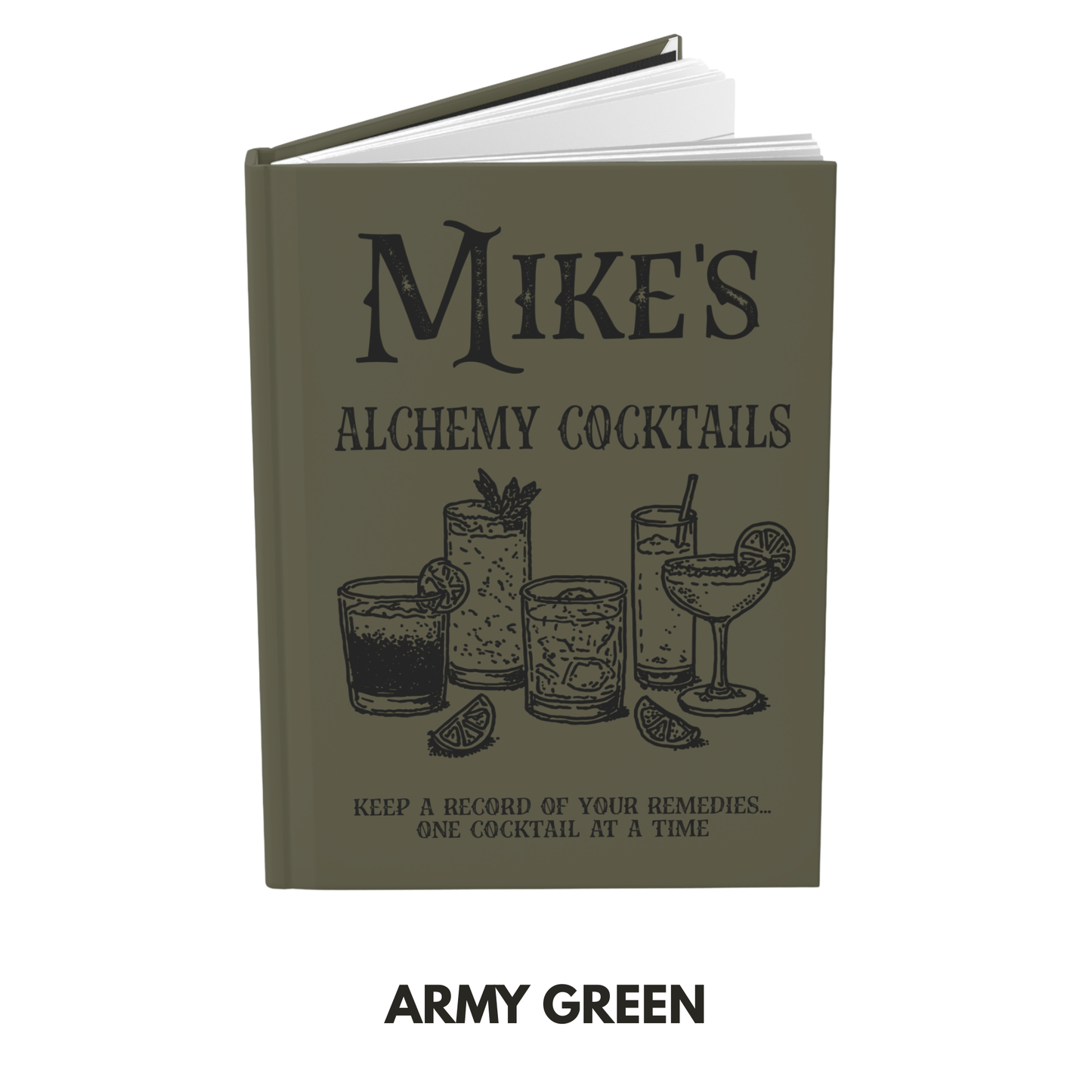 ABDS Personalized Cocktail Journal