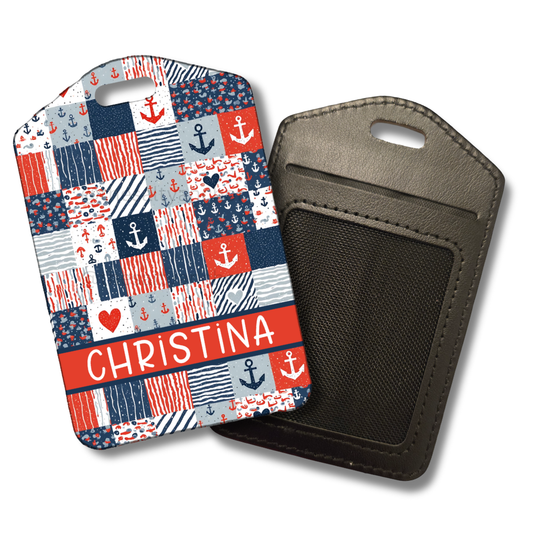Cruise Quilt 1 Luggage Tag