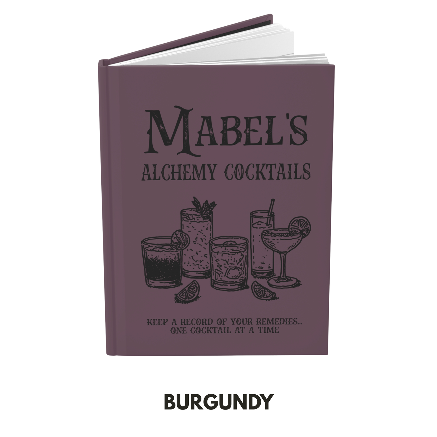 ABDS Personalized Cocktail Journal