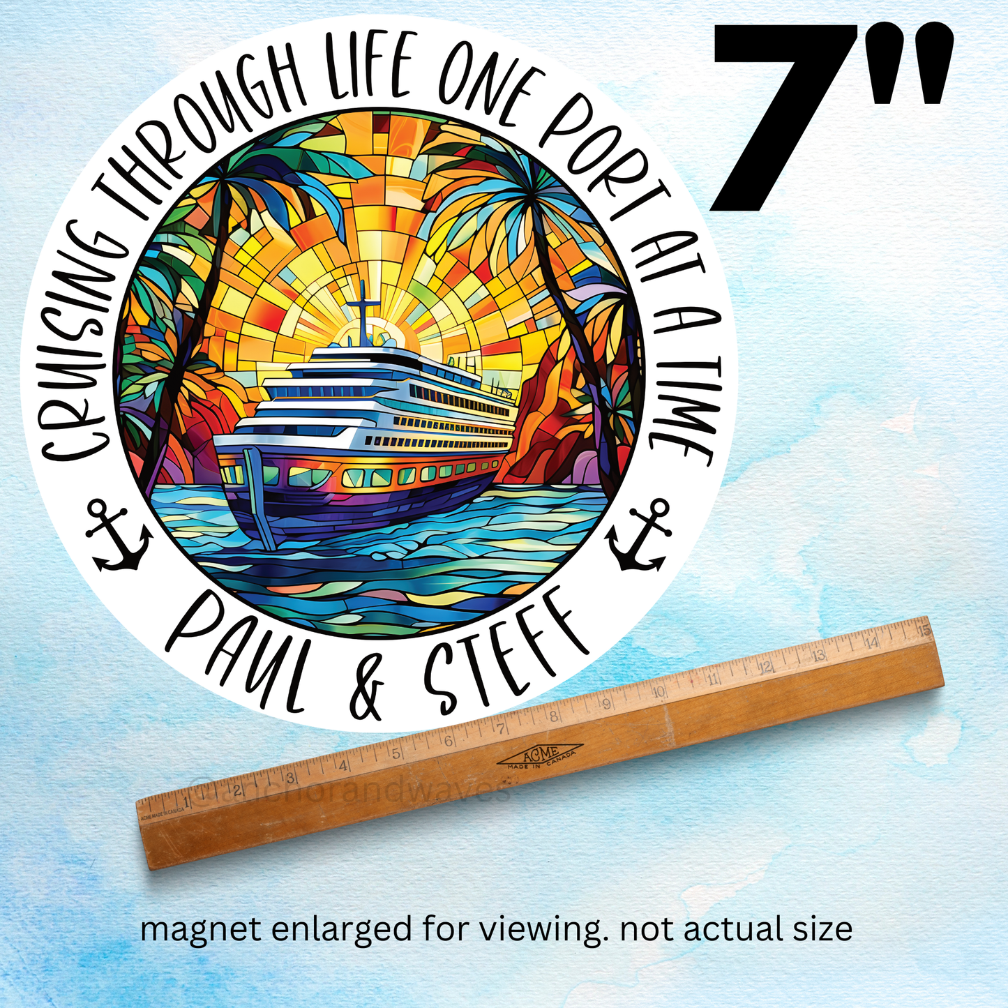 Cruising Through Life One Port at a Time Cruise Magnet