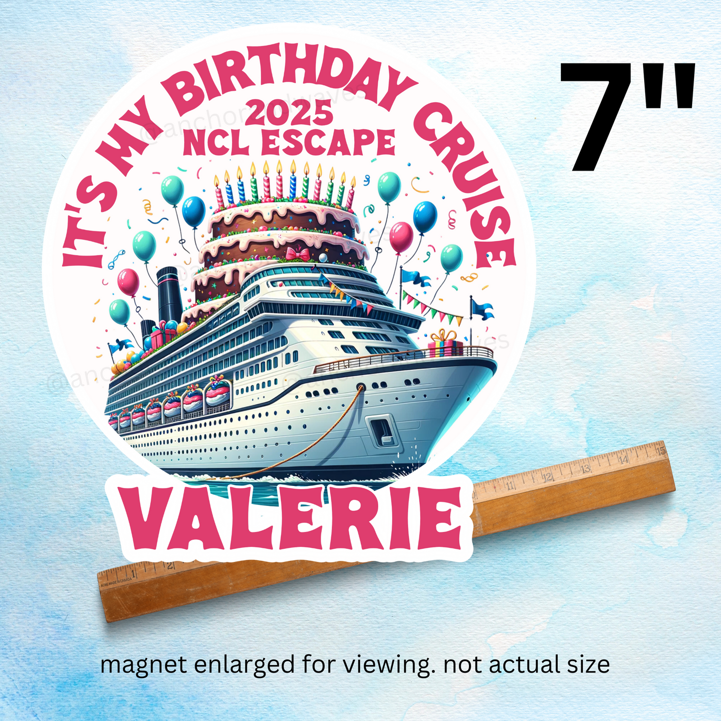 It's My Birthday Cruise