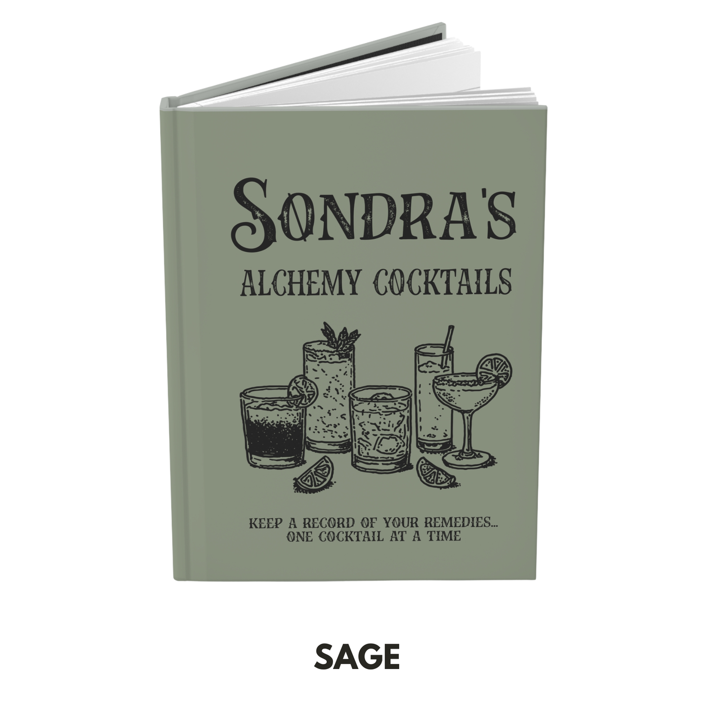 ABDS Personalized Cocktail Journal