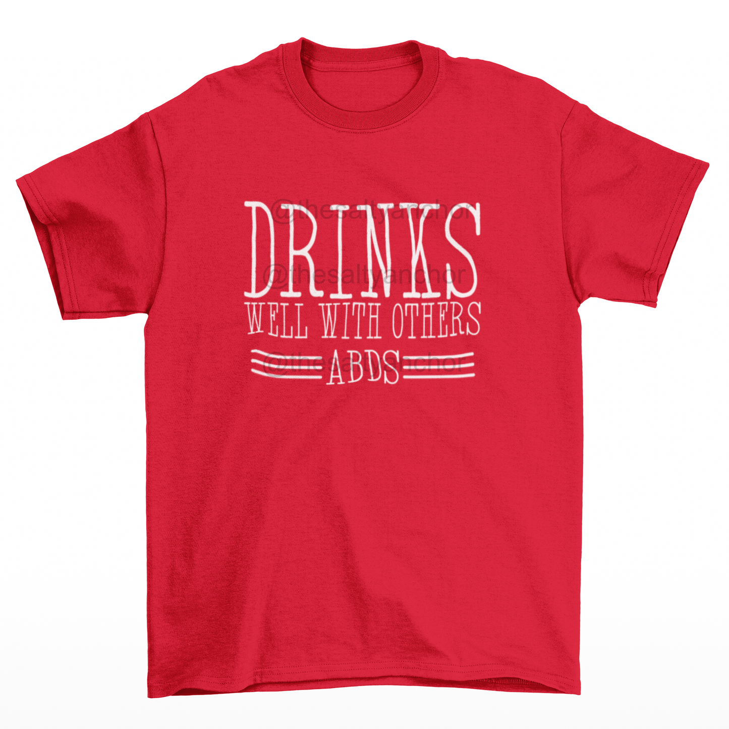CLEARANCE: BELLA + CANVAS RED UNISEX SHIRT - PICK A DESIGN