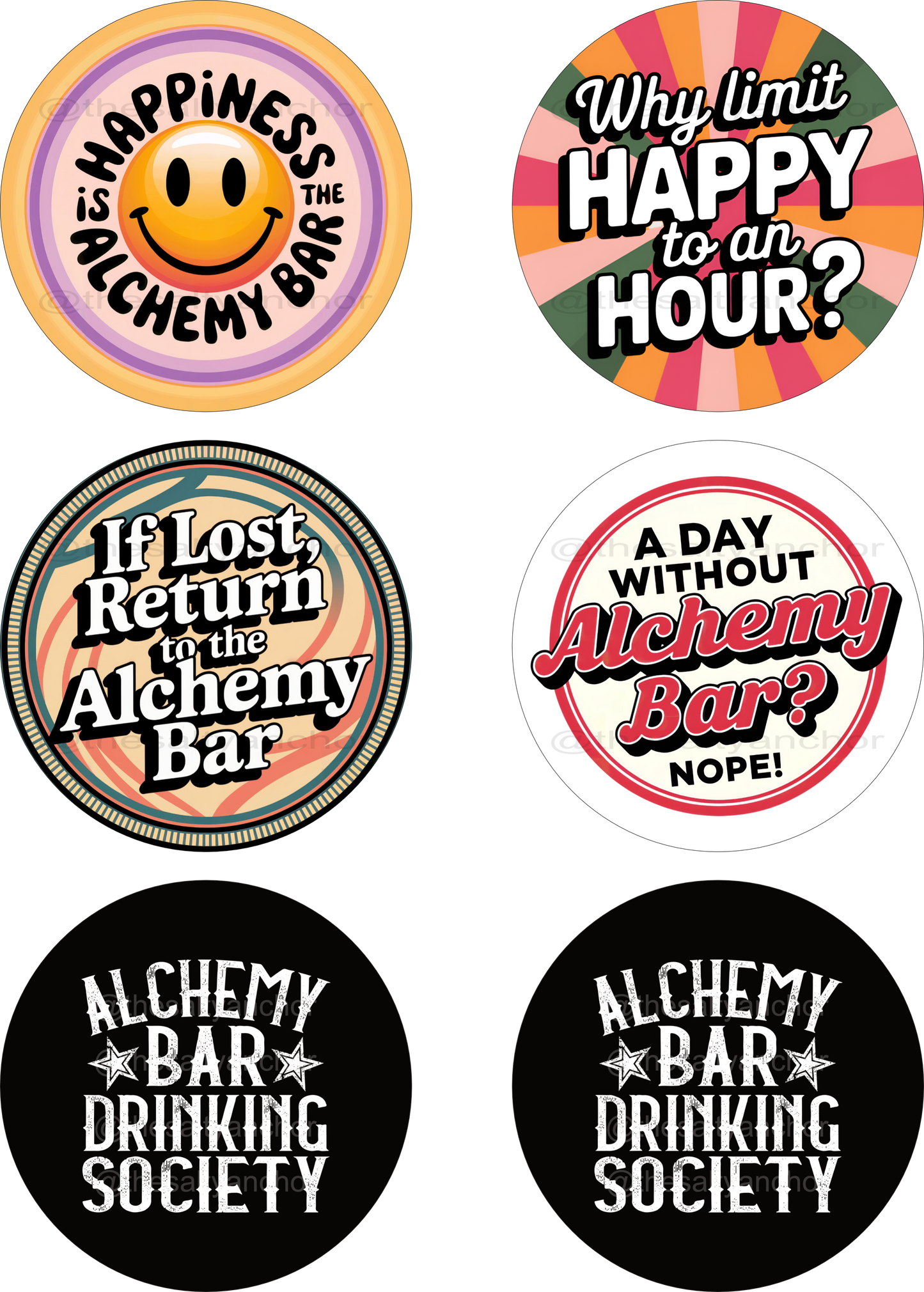 ABDS Coaster Set #8