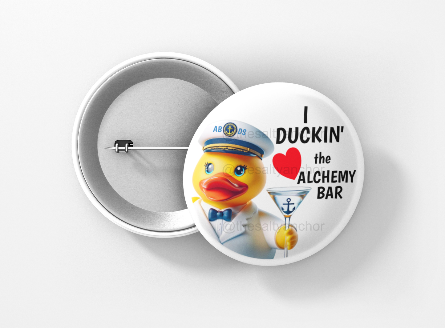 I Duckin' Love The Alchemy Bar Button