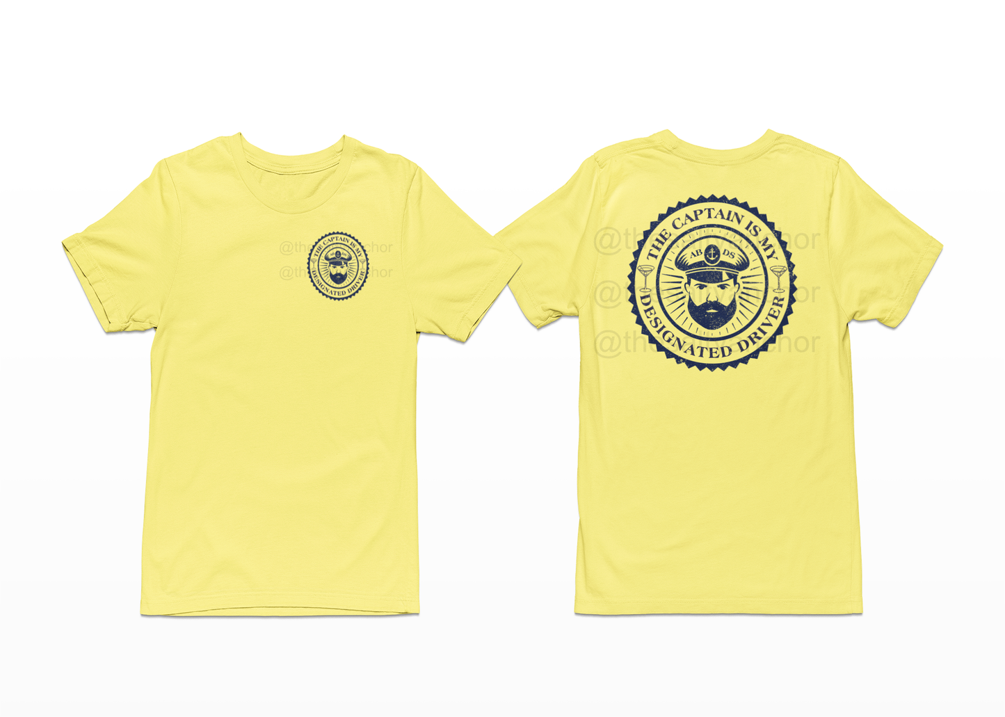 The Captain Is My Designated Driver Unisex T-Shirt
