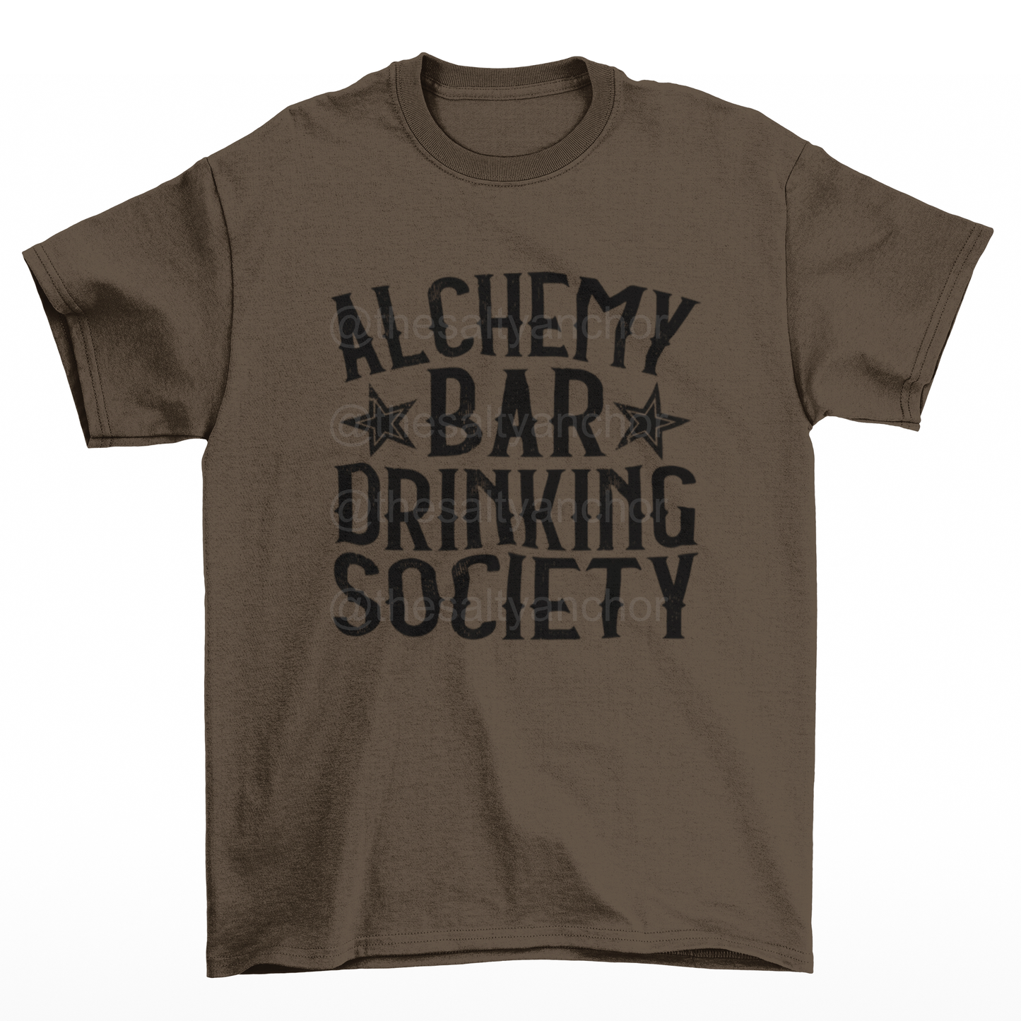 CLEARANCE: ABDS LOGO UNISEX SHIRT - HEATHER BROWN