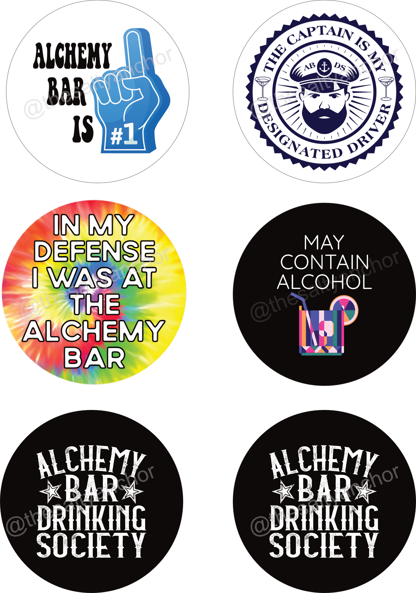ABDS Coaster Set #4