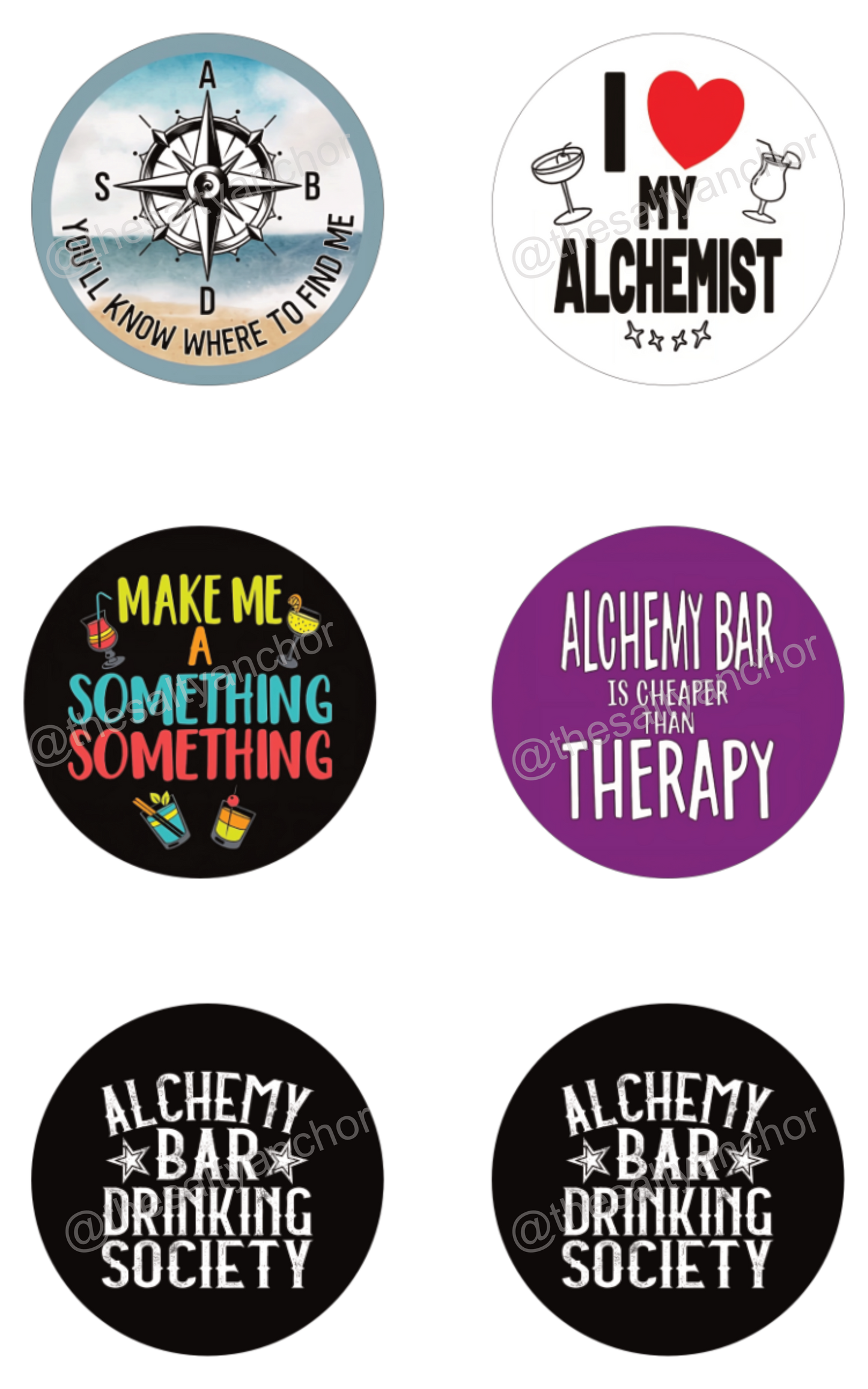 ABDS Coaster Set #2