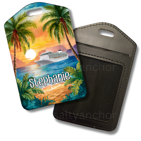 Tropic Like Its Hot Luggage Tag