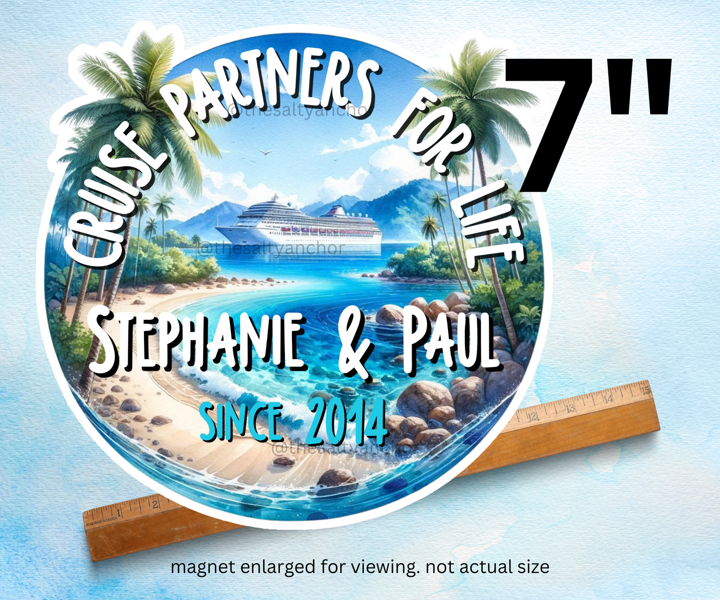 Cruise Partners for Life Cruise Magnet