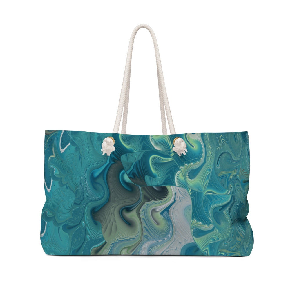 Ocean Swirls Weekender Bag - The Salty Anchor