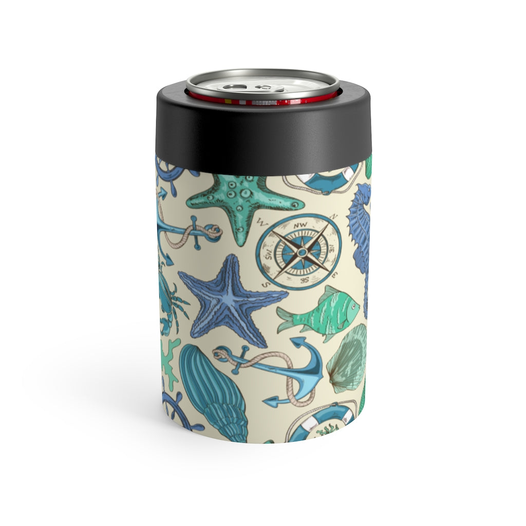 Blue Marine Nautical Can Holder - The Salty Anchor
