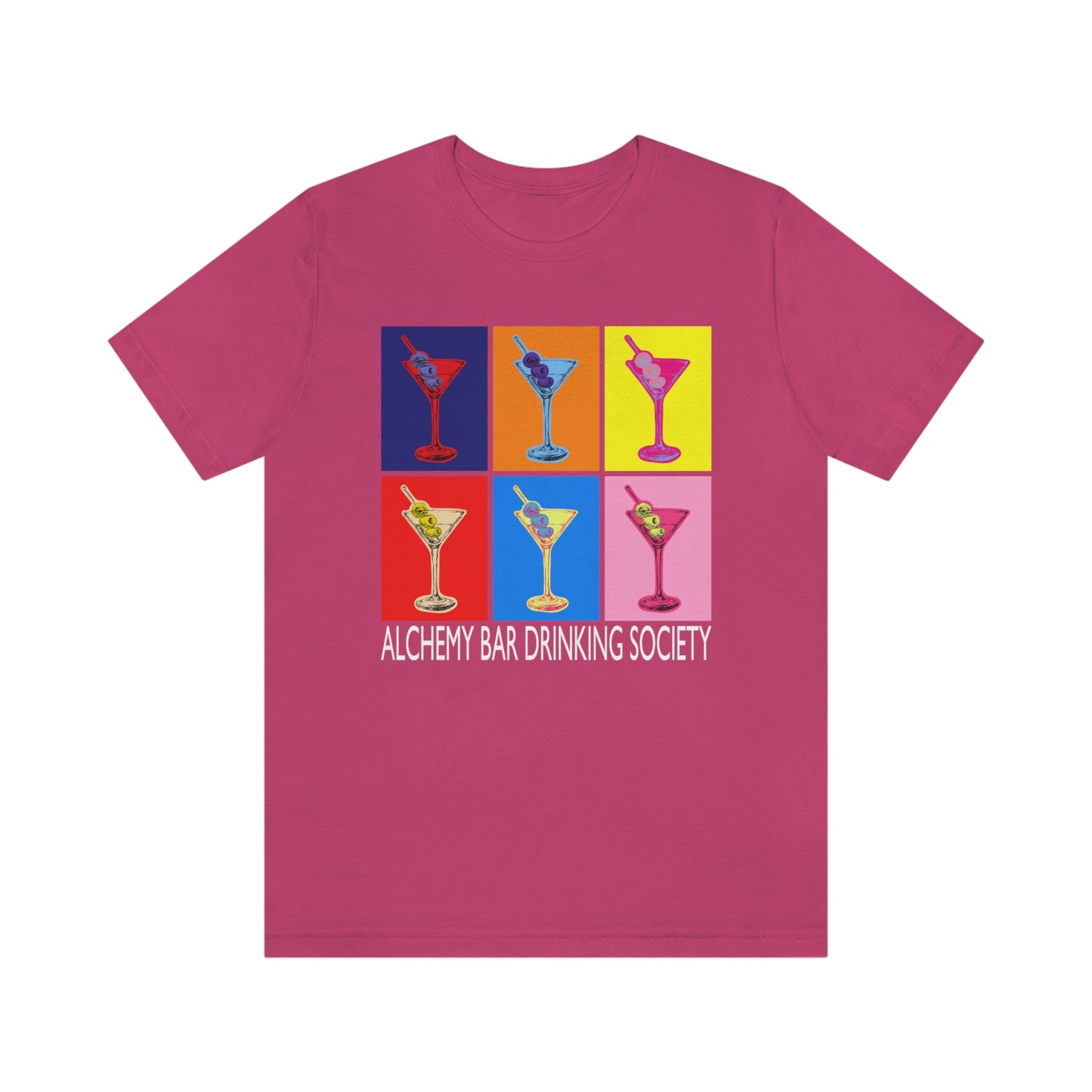 ABDS Martini Collage Unisex Jersey Short Sleeve Tee
