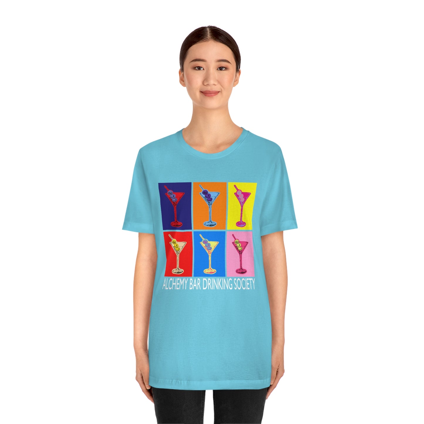 ABDS Martini Collage Unisex Jersey Short Sleeve Tee