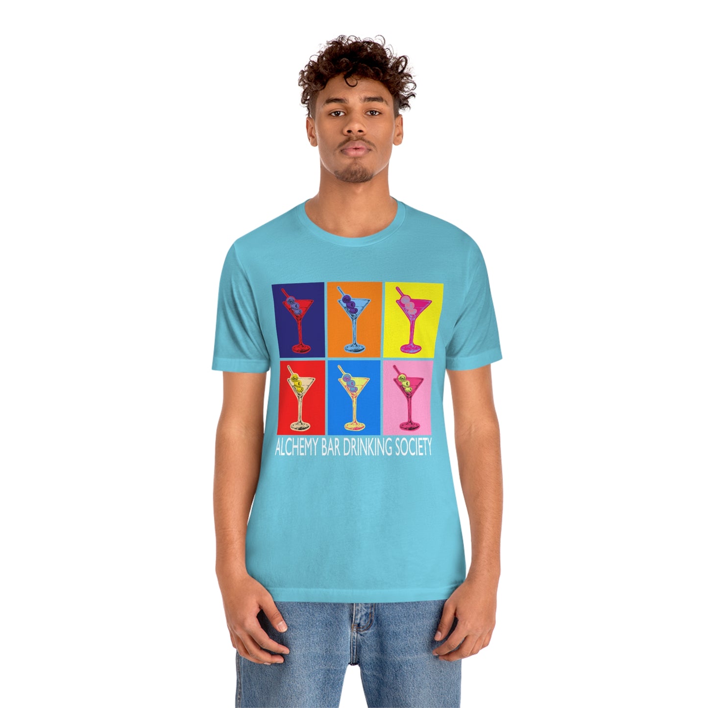 ABDS Martini Collage Unisex Jersey Short Sleeve Tee