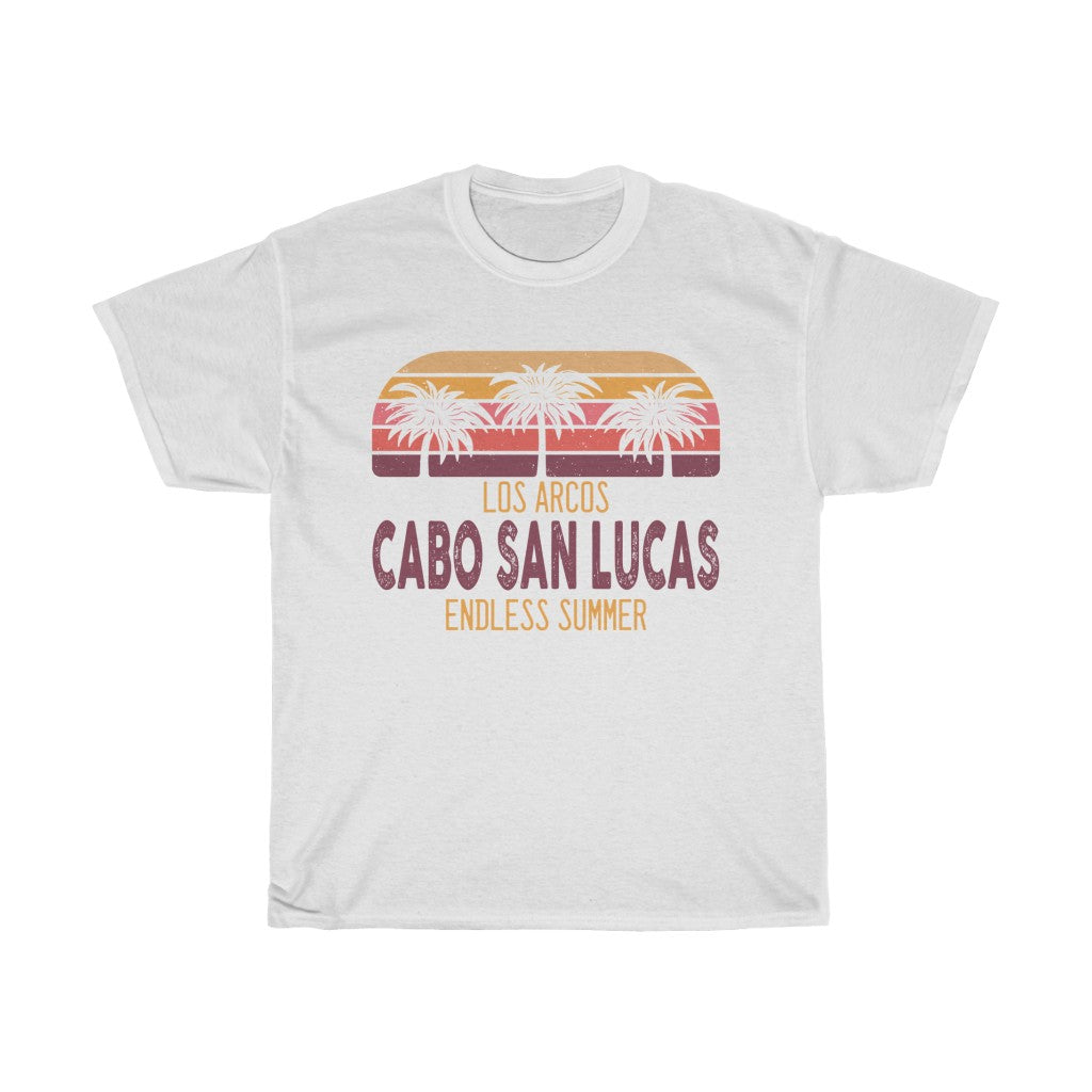 Cabo San Lucas Endless Summer Los Arcos Unisex Heavy Cotton Tee - The Salty Anchor