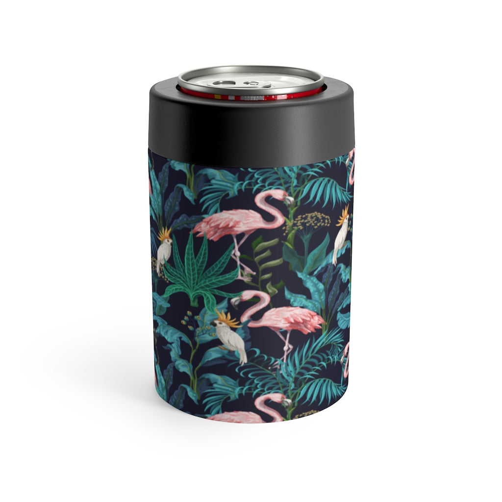 Flamingo Jungle Animals Can Holder - The Salty Anchor