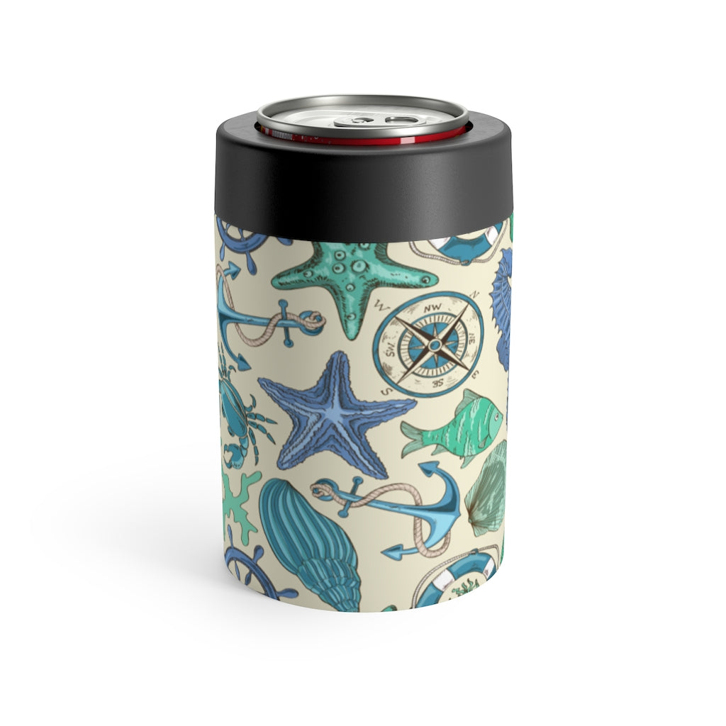 Blue Marine Nautical Can Holder - The Salty Anchor
