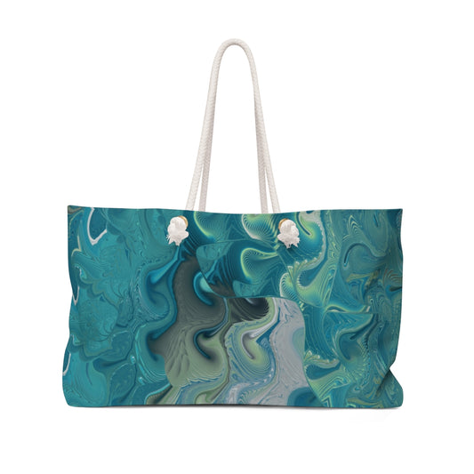 Ocean Swirls Weekender Bag - The Salty Anchor