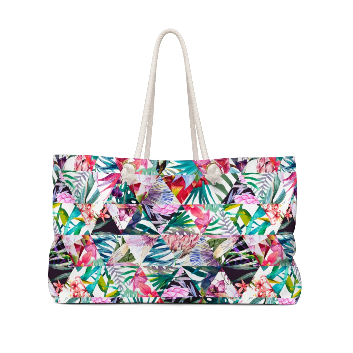 Tropical Flowers Weekender Bag