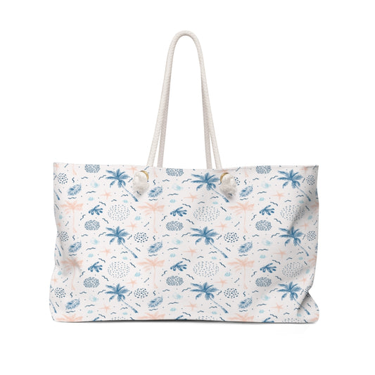 Pastel Palms Weekender Bag - The Salty Anchor