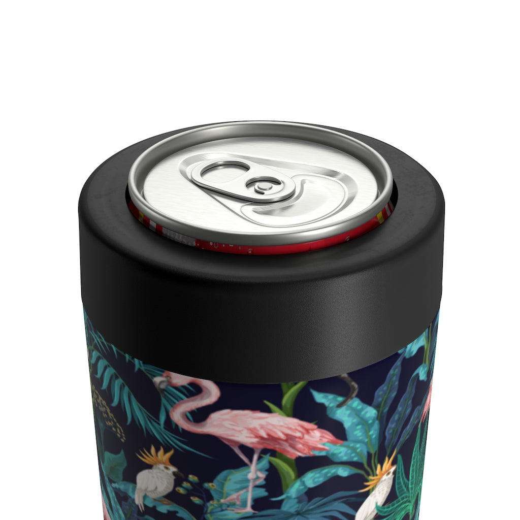 Flamingo Jungle Animals Can Holder - The Salty Anchor