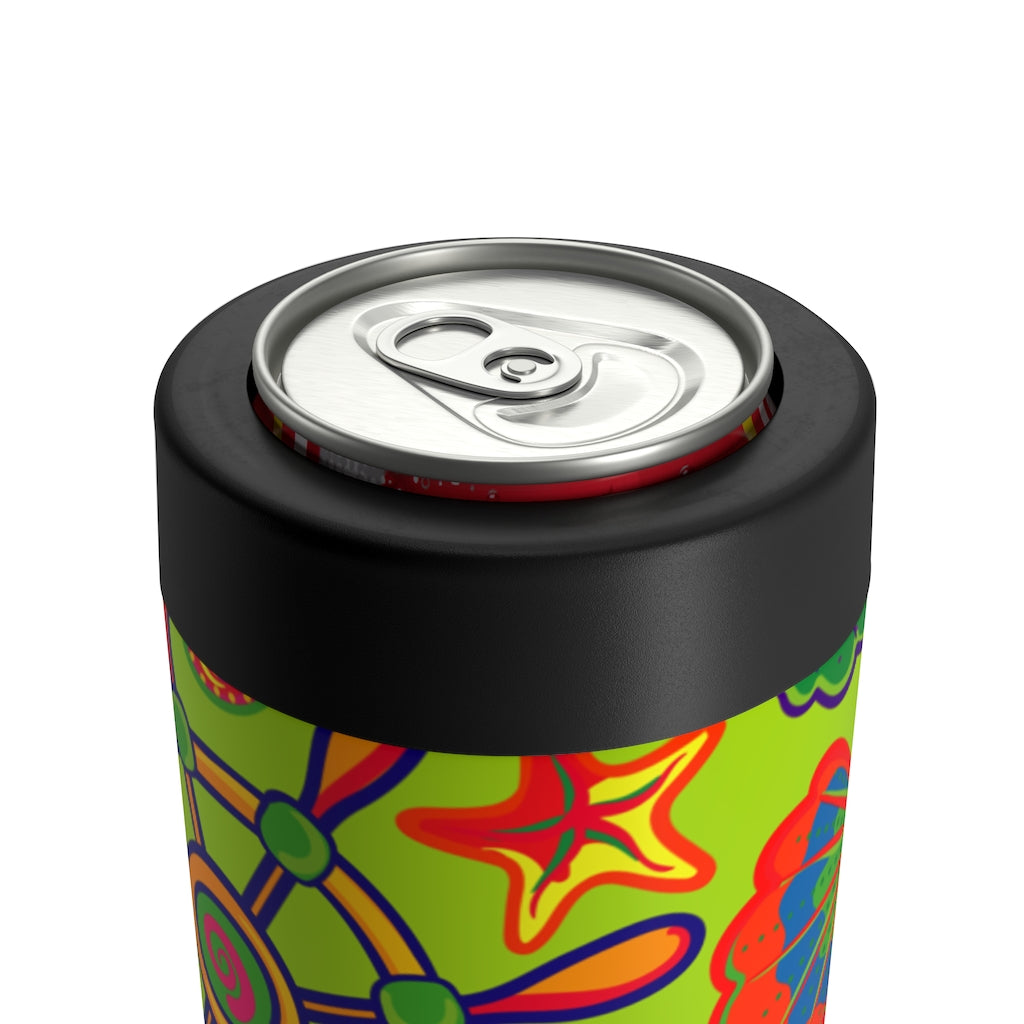 Bright Nautical Design Can Holder - The Salty Anchor