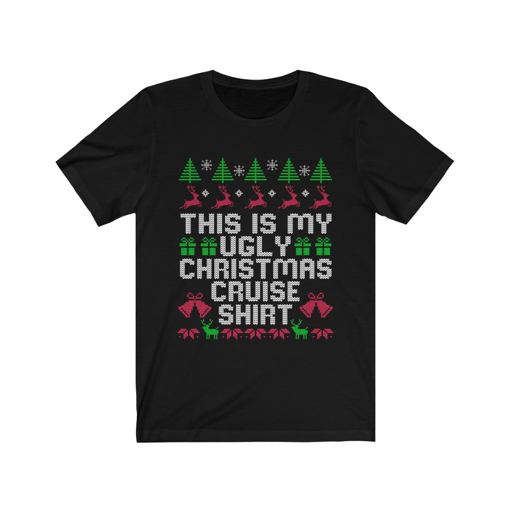 short sleeve christmas sweater