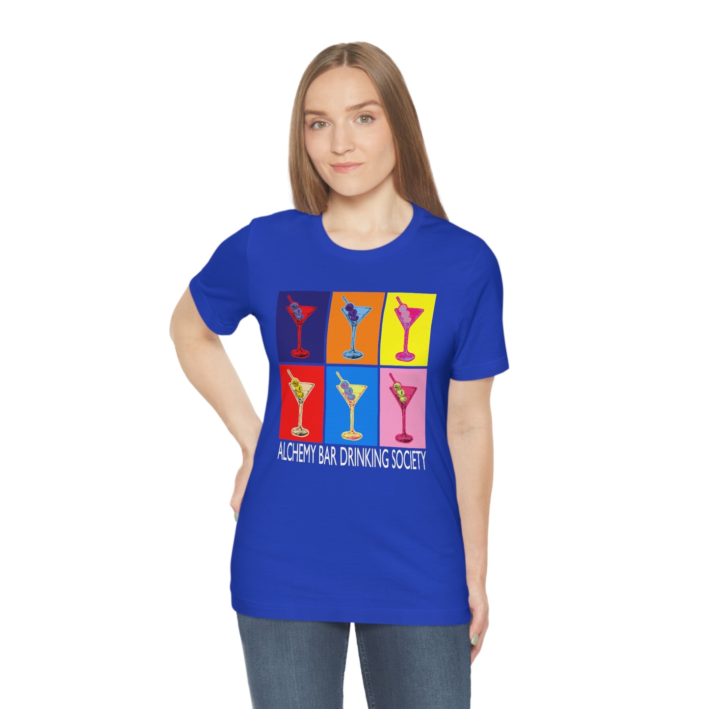 ABDS Martini Collage Unisex Jersey Short Sleeve Tee
