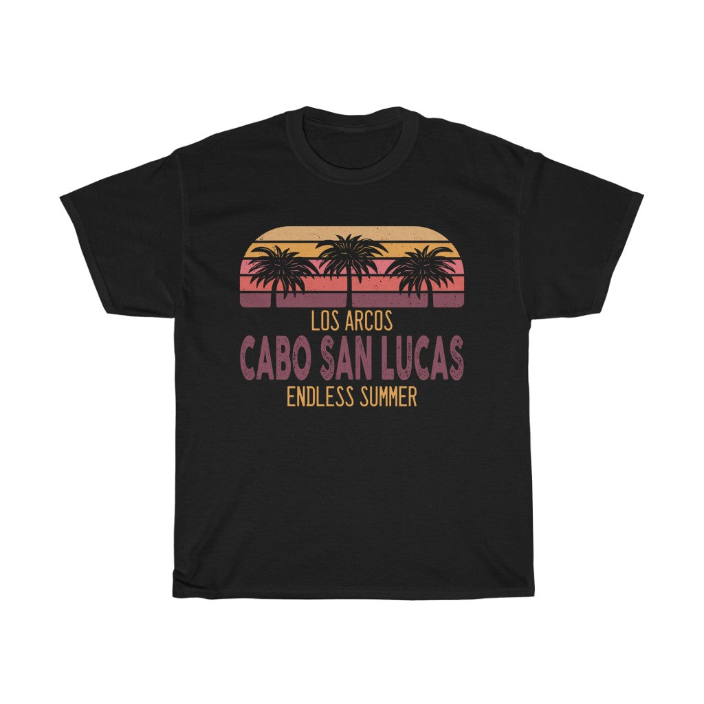 Cabo San Lucas Endless Summer Los Arcos Unisex Heavy Cotton Tee - The Salty Anchor