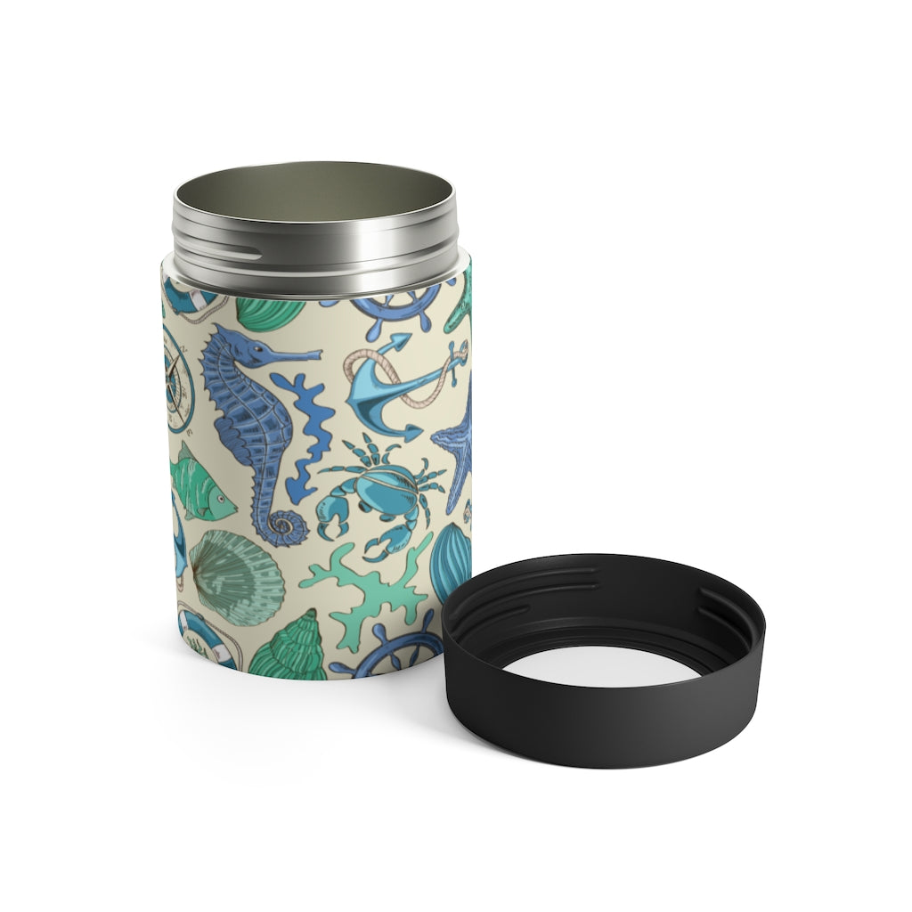Blue Marine Nautical Can Holder - The Salty Anchor