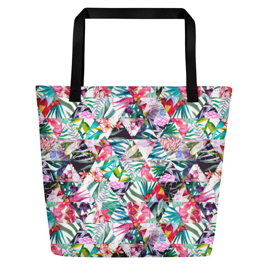Tropical Colors Beach Bag - The Salty Anchor
