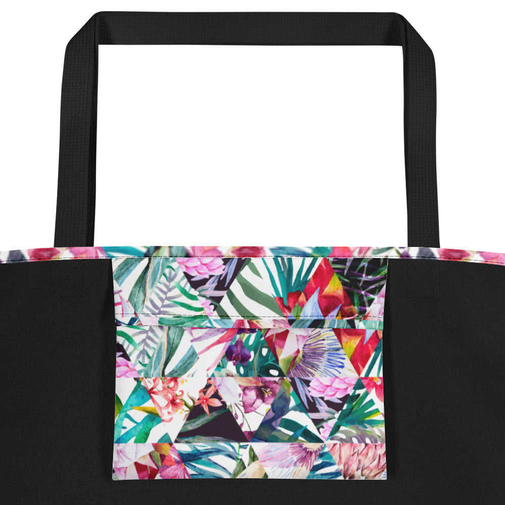 Tropical Colors Beach Bag - The Salty Anchor
