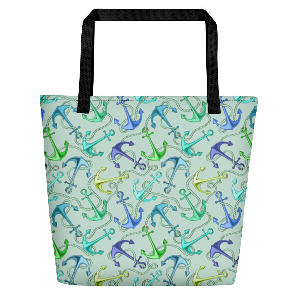 Sea Anchors and Rope Beach Bag - The Salty Anchor