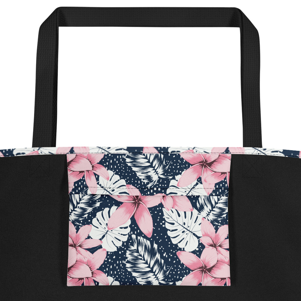 Pink Paradise Beach Bag 16x20 - The Salty Anchor