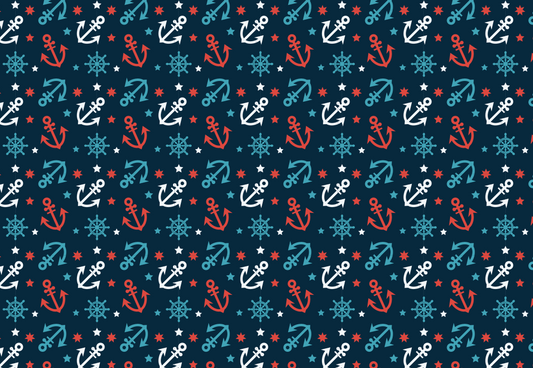 American Nautical Adult Face Mask - The Salty Anchor