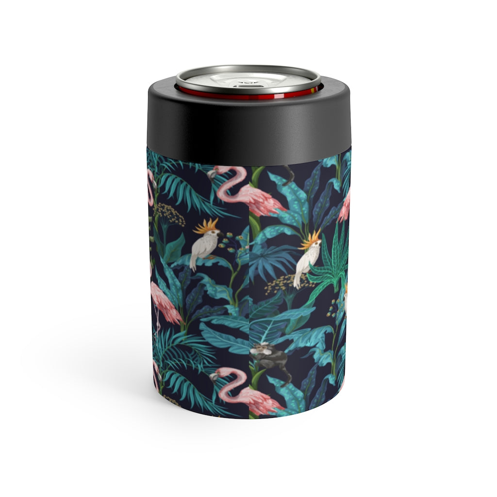 Flamingo Jungle Animals Can Holder - The Salty Anchor