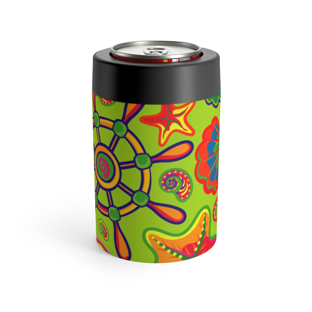 Bright Nautical Design Can Holder - The Salty Anchor