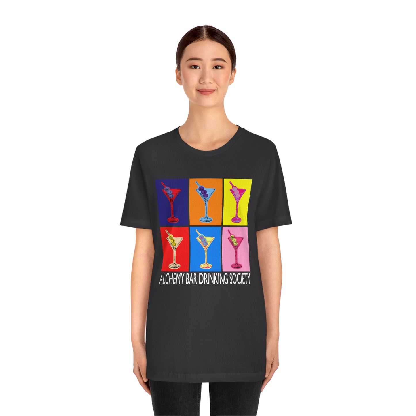 ABDS Martini Collage Unisex Jersey Short Sleeve Tee