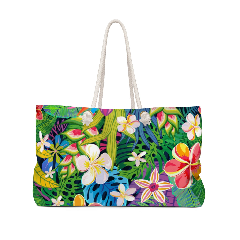 Bright Tropics Weekender Bag - The Salty Anchor