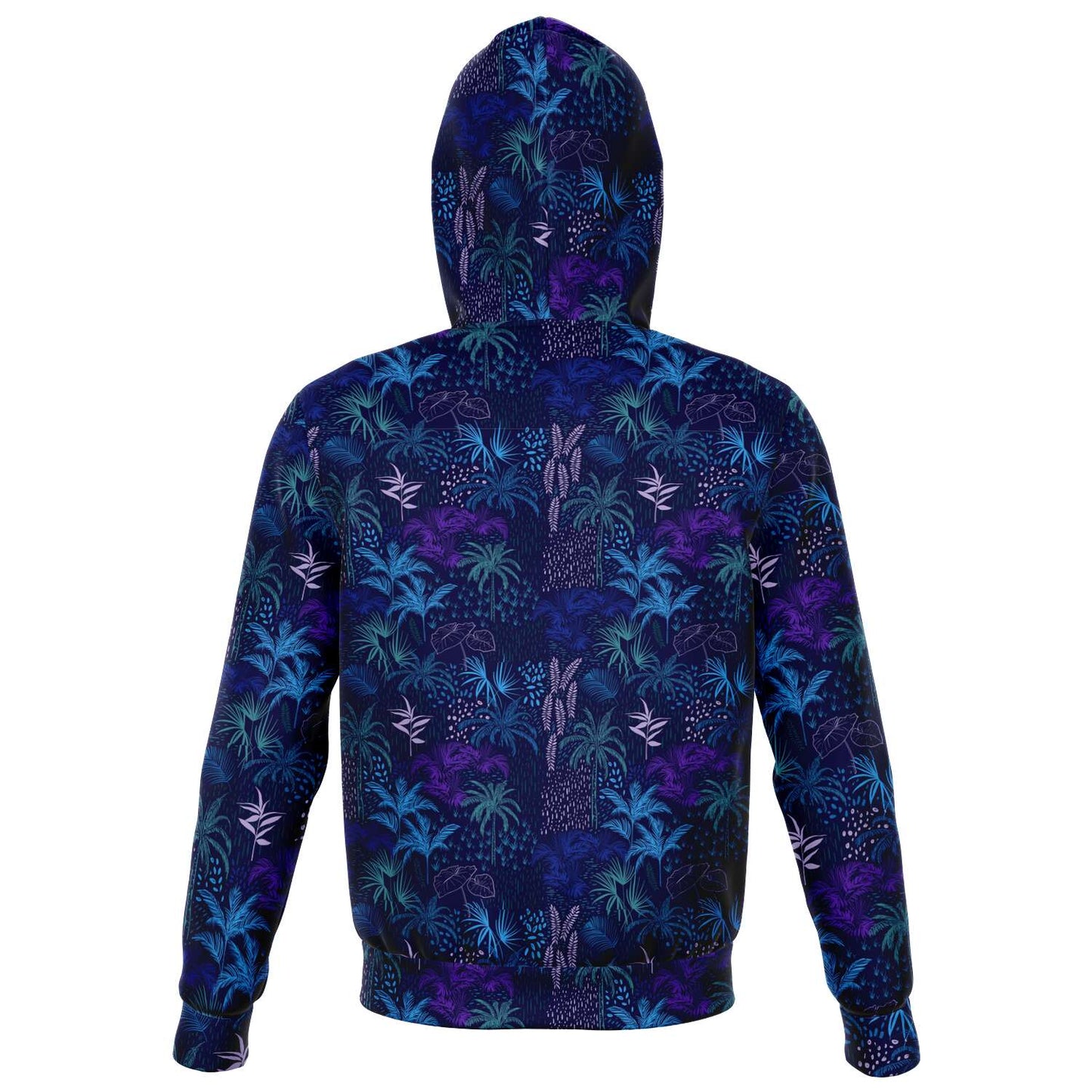 Neon Jungle Zipper Hoodie - The Salty Anchor