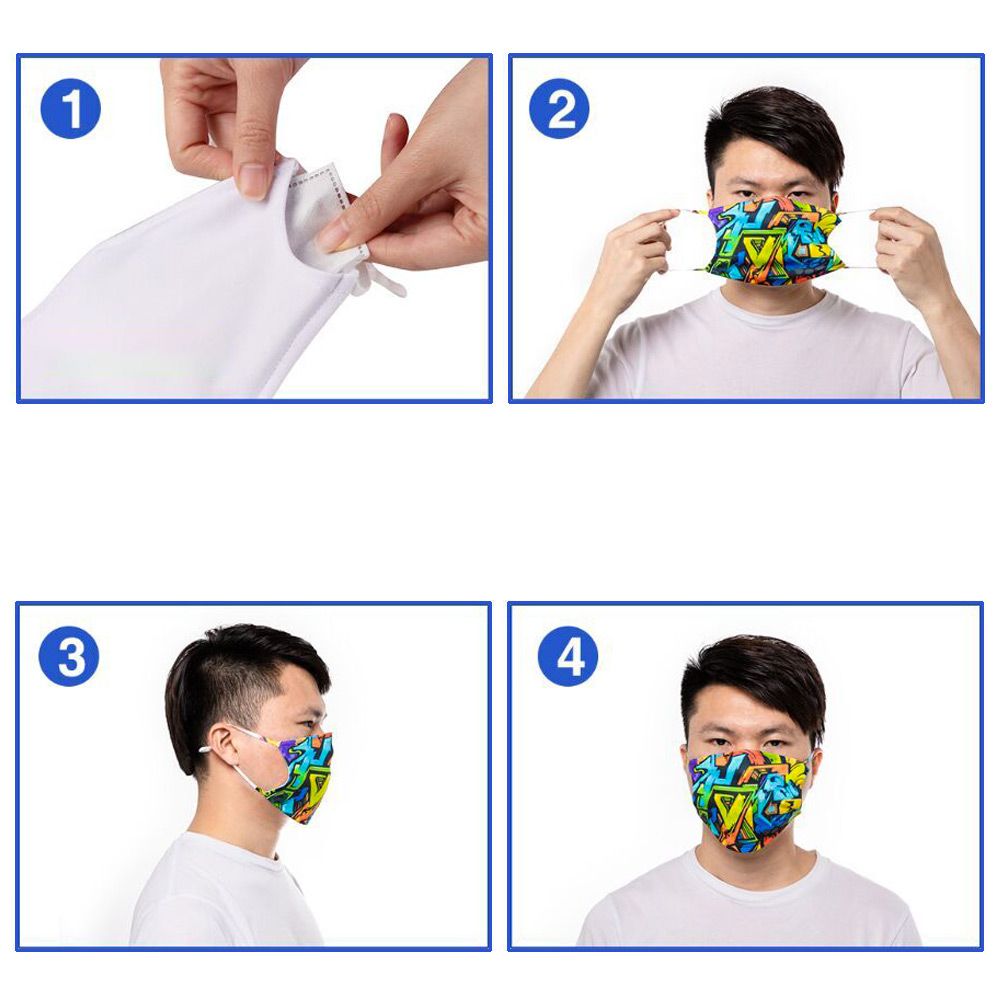 American Stripes Adult Face Mask - The Salty Anchor