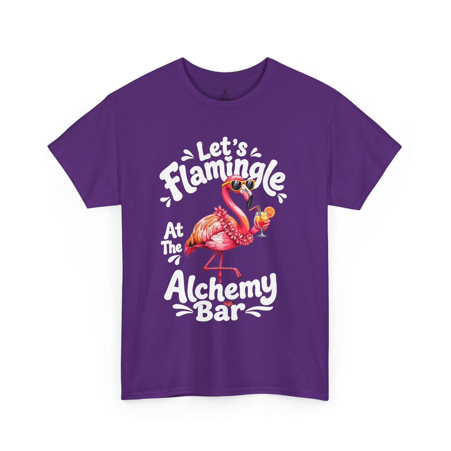 Let’s Flamingle at the Alchemy Bar Cute Tropical Tee