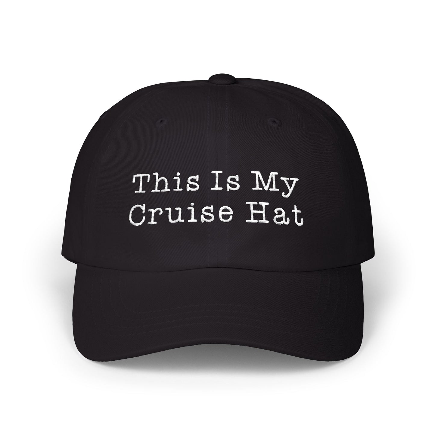 This Is My Cruise Hat Dad Cap — Embroidered Travel & Cruise Baseball Cap