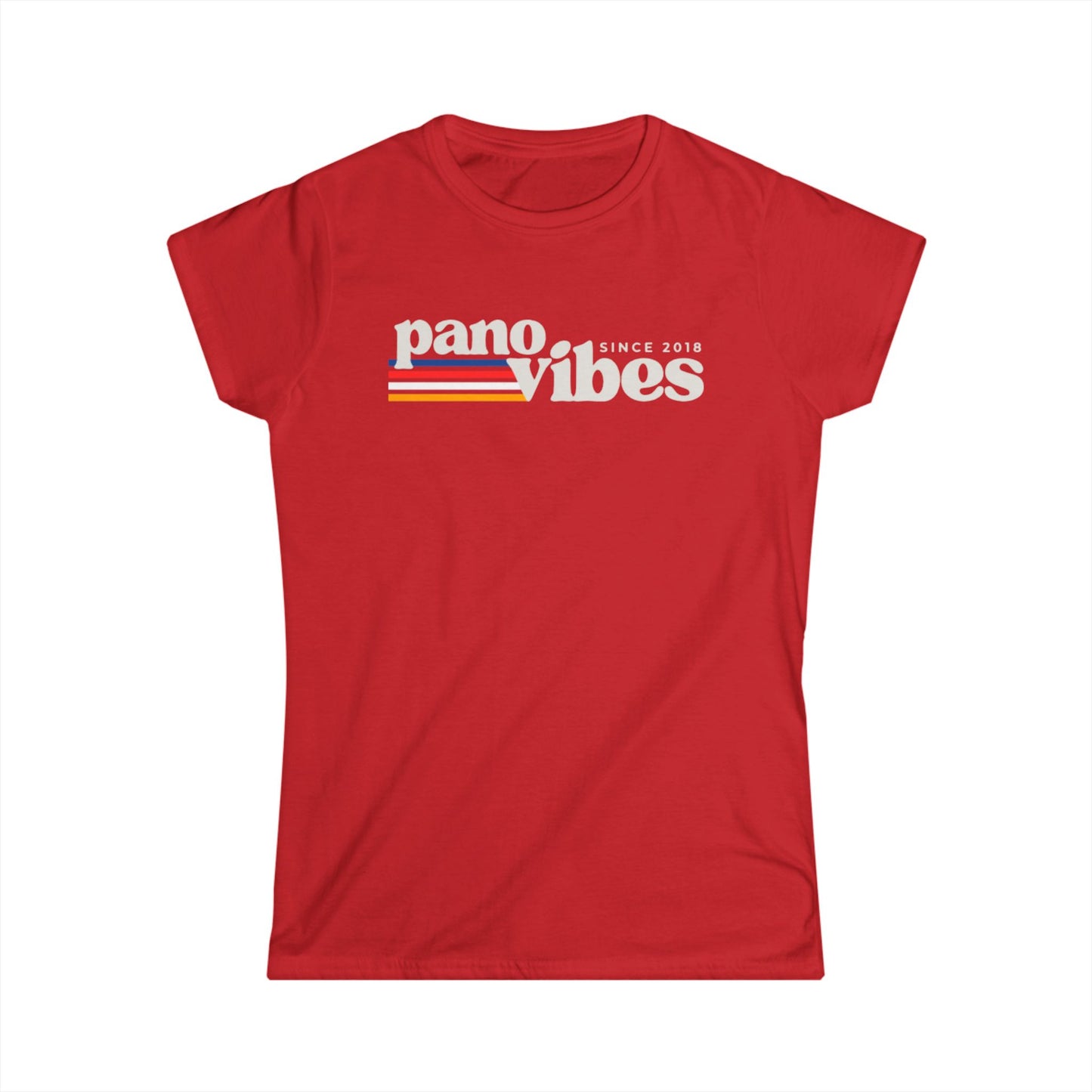 Pano Vibes Women's Softstyle Tee (Gildan)