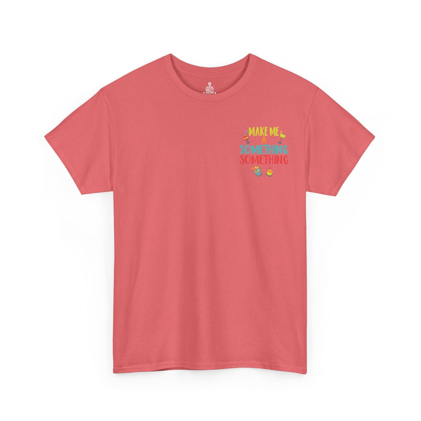 Cocktail Tee — "Make Me a Something Something" Summer Drink Graphic Shirt